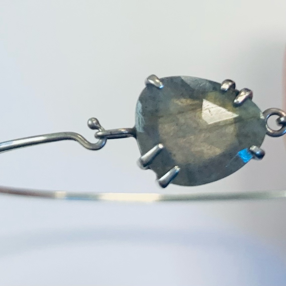 Chan Luu Silver Labrodite Bracelet
